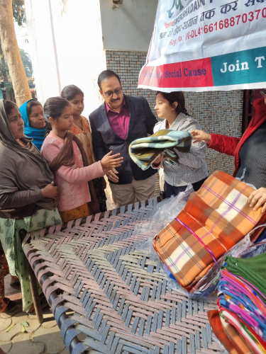 Blankets Distribution